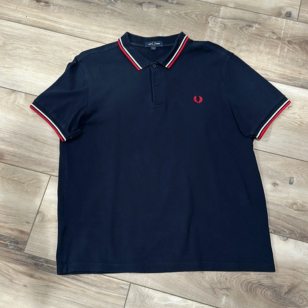 Fred Perry Slim Tipped Polo Mens